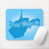 Staat West Virginia Mousepad (Mit Mouse)