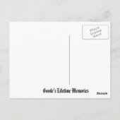 Staat West Virginia Postkarte (Rückseite)