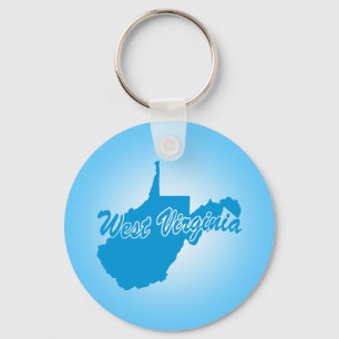 Staat West Virginia Schlüsselanhänger