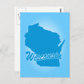 Staat Wisconsin Postcard Postkarte (Vorne/Hinten)