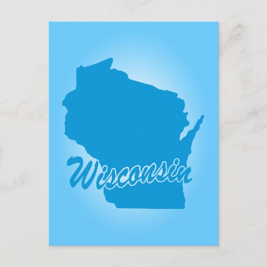 Staat Wisconsin Postcard Postkarte (Vorderseite)