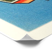 Staat Wisconsin WI Old Vintage Travel Souvenir Poster (Ecke)