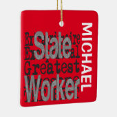 Staat Worker Extraordinaire CUSTOM Keramikornament (Rechts)