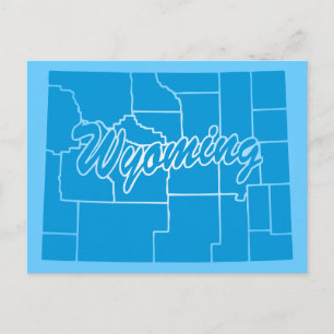 Staat Wyoming Postcard Postkarte