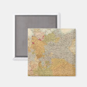 Staaten des Spätgermanischen Bundes Magnet (Vorderseite/Rückseite)