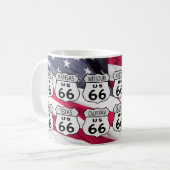 Staaten des Weg-66 Kaffeetasse (Vorderseite Links)