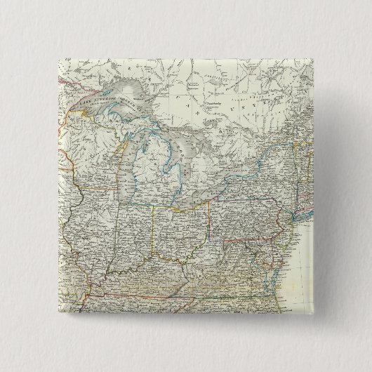 Staaten / Nordamerika Button (Vorderseite)