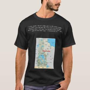 Staaten, Provinzen und Gebiete - Manitoba T-Shirt