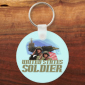 Staaten Soldier Tshirts und Geschenke Schlüsselanhänger (Vorderseite)
