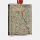 Staaten von Illinois, von Missouri und von Ornament Aus Metall (Rechts)