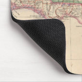 Staaten von South Carolina, Georgien und Alabama Mousepad (Ecke)