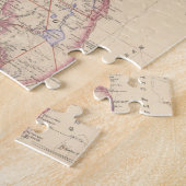 Staaten von South Carolina, Georgien und Alabama Puzzle (Seite)