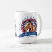 Staaten zum 250. Jahrestag Kaffeetasse (VorderseiteRechts)