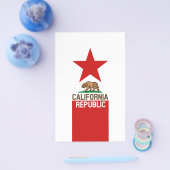 Staatliche Flaggendekor KALIFORNIEN Flyer (Einzeln)