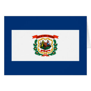 Staatliche Flaggengestaltung West Virginia