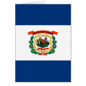 Staatliche Flaggengestaltung West Virginia (Vorne)