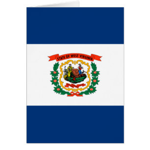 Staatliche Flaggengestaltung West Virginia