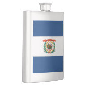 Staatliche Flaggengestaltung West Virginia Flachmann (Rechts)