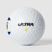 Staatliche Flaggengestaltung West Virginia Golfball (Logo)