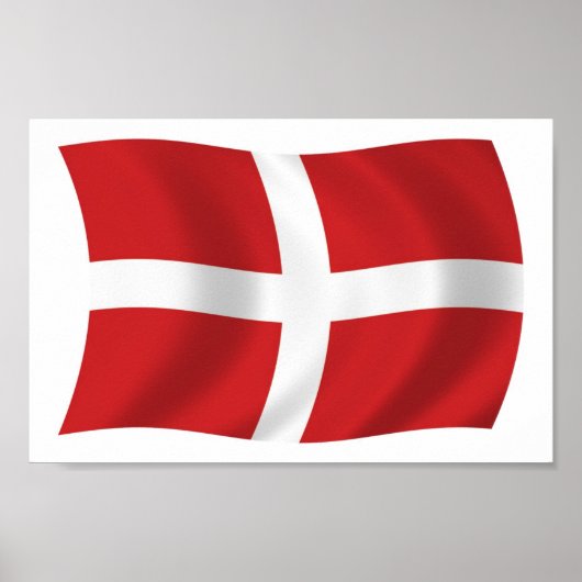 Staatliche Militärordnung Maltas Flaggenstau Poster (Vorne)