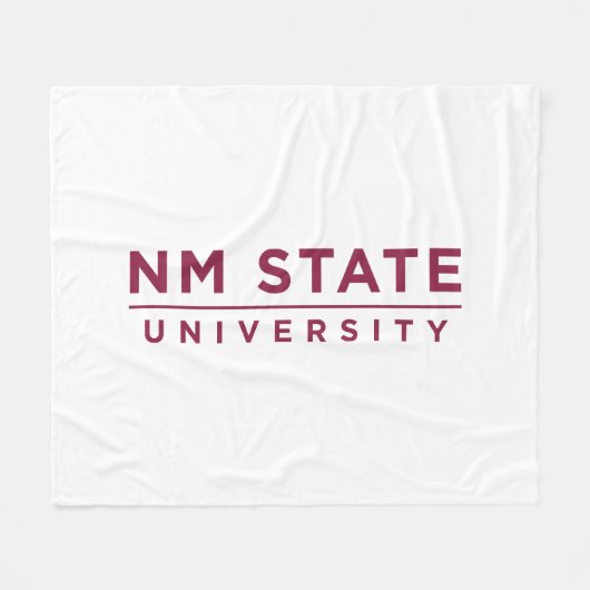 Staatliche Universität von New Mexico Fleecedecke (Vorderseite (Horizontal))