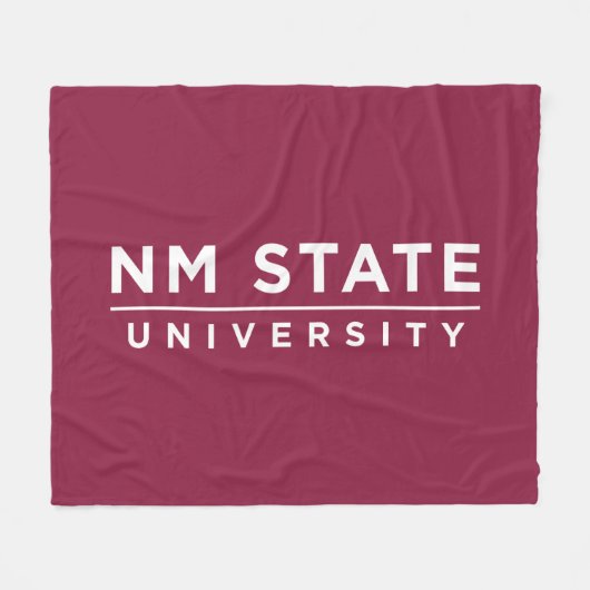 Staatliche Universität von New Mexico Fleecedecke (Vorderseite (Horizontal))