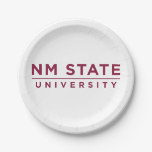 Staatliche Universität von New Mexico Pappteller