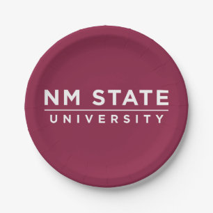 Staatliche Universität von New Mexico Pappteller