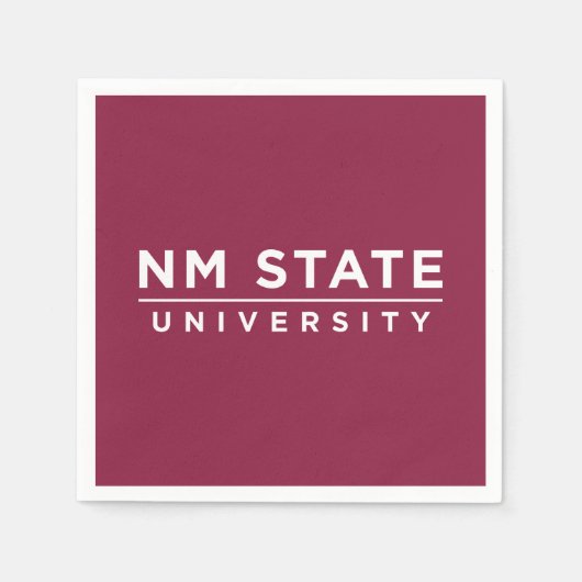 Staatliche Universität von New Mexico Serviette (Vorderseite)