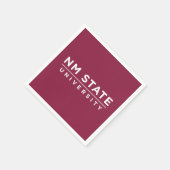 Staatliche Universität von New Mexico Serviette (Ecke)