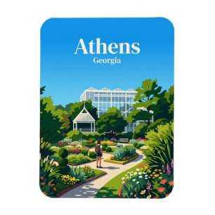 Staatlicher Botanischer Garten von Georgia USA Magnet