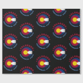 STAATLICHER FLAG VON COLORADO GESCHENKPAPIER (Flach)