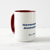 "STAATLICHER KONTO" TASSE (Vorderseite Links)