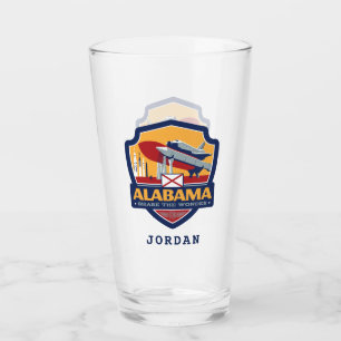 Staatlicher Stolz Alabama Glas
