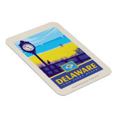 Staatlicher Stolz | Delaware Magnet (Rechte Seite)