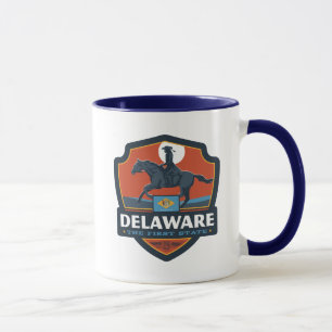 Staatlicher Stolz Delaware Tasse