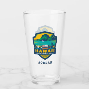 Staatlicher Stolz Hawaii Glas