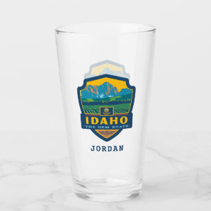 Staatlicher Stolz Idaho Glas