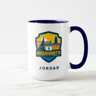 Staatlicher Stolz Massachusetts Tasse