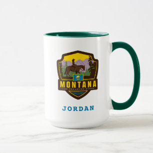 Staatlicher Stolz Montana Tasse