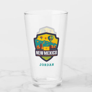 Staatlicher Stolz New Mexico Glas