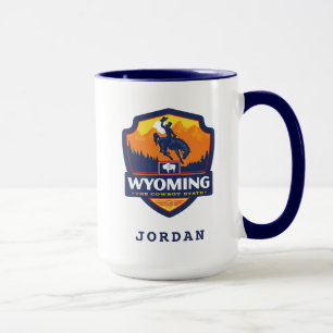 Staatlicher Stolz   Wyoming Tasse