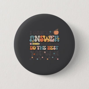 Staatlicher Testtag Motivational Ich Kann Das Nich Button