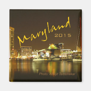 Staats-Andenken-Magnet-Änderungs-Jahr Marylands Magnet