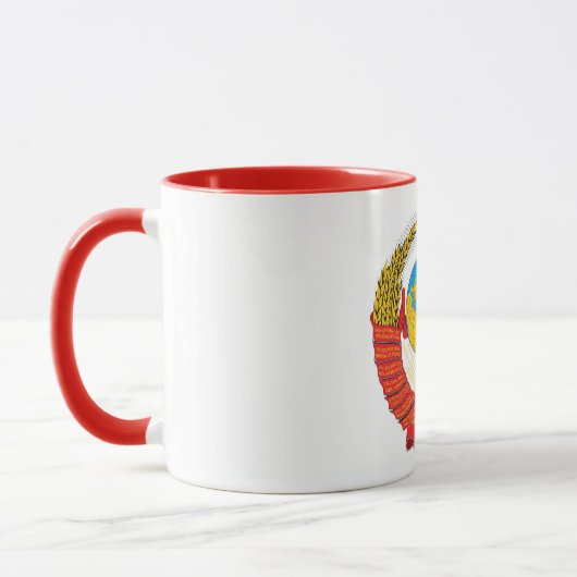 Staats-Emblem der Sowjetunions Tasse (Links)