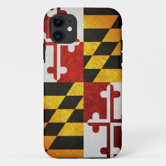 Staats-Flagge von Maryland Case-Mate iPhone Hülle (Rückseite)