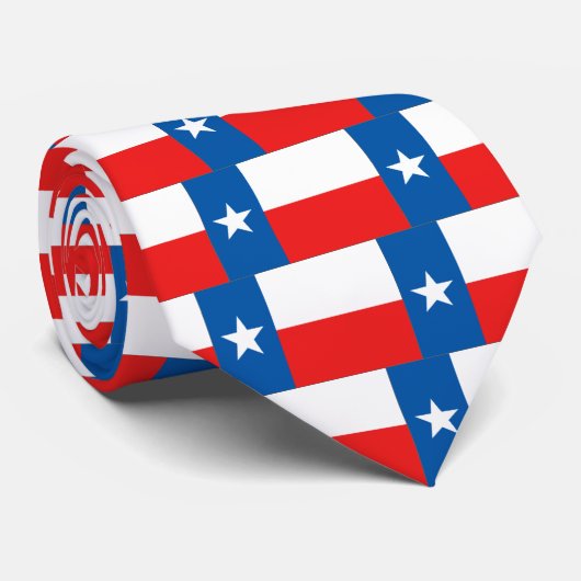 Staats-Flaggen-Krawatte Texas USA Krawatte (Gerollt)