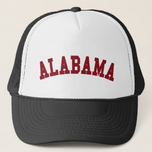 Staats-Geist: Alabama-Fernlastfahrer-Hut Truckerkappe