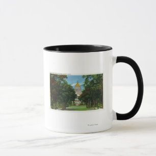 Staats-Park-Ansicht des Staats-Hauptstadts-Gebäud Tasse
