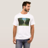 Staats-Park-Ansicht des Staats-Hauptstadts-Gebäude T-Shirt (Vorne ganz)